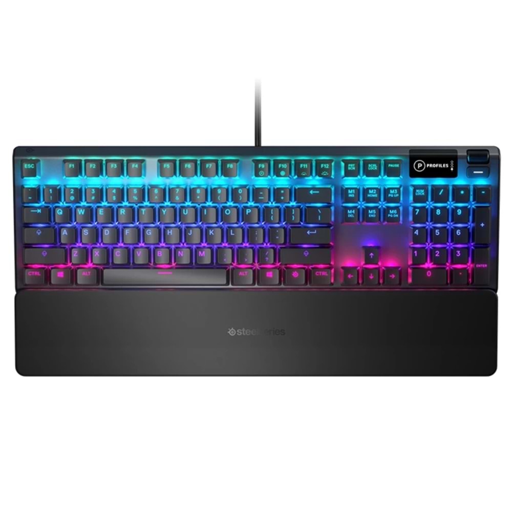 Klavye Steelseries Apex 5 Ssk64538 Rgb Blue Switch Hibrit Tr Layout