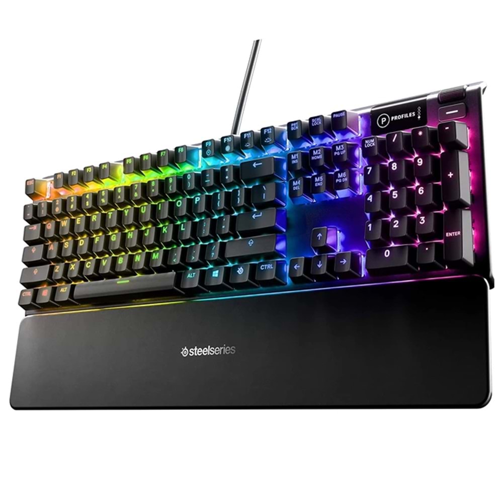 Klavye Steelseries Apex 5 Ssk64538 Rgb Blue Switch Hibrit Tr Layout