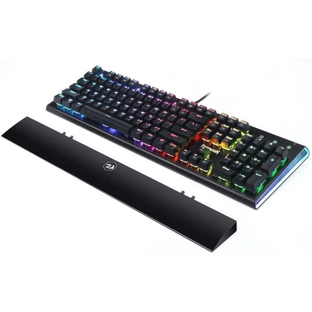 Redragon Aryaman K569Rgb Mechanıcal Gamıng Blue Swıtch Us Layout