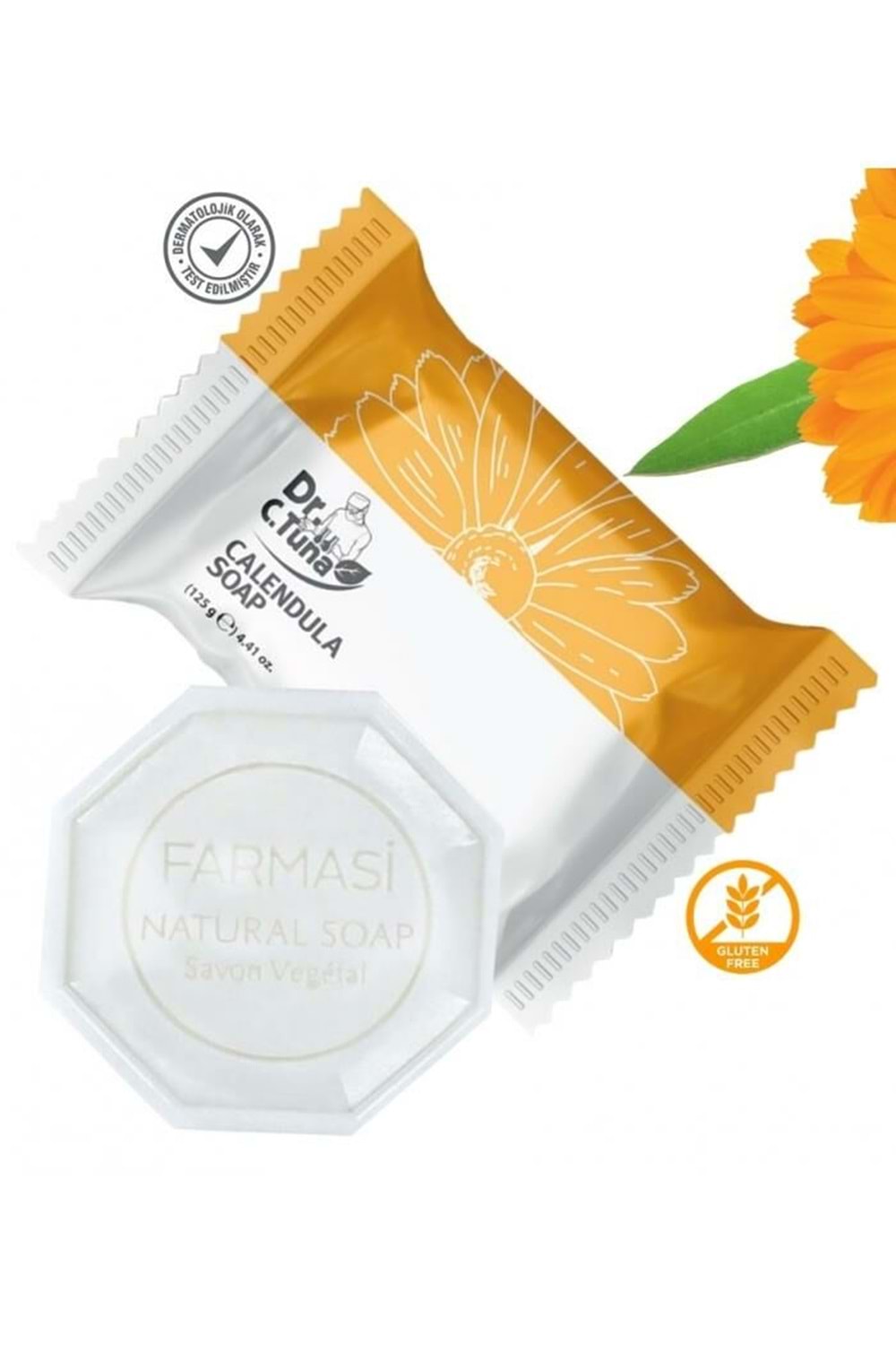 DR C TUNA CALENDULA SOAP 125 GR