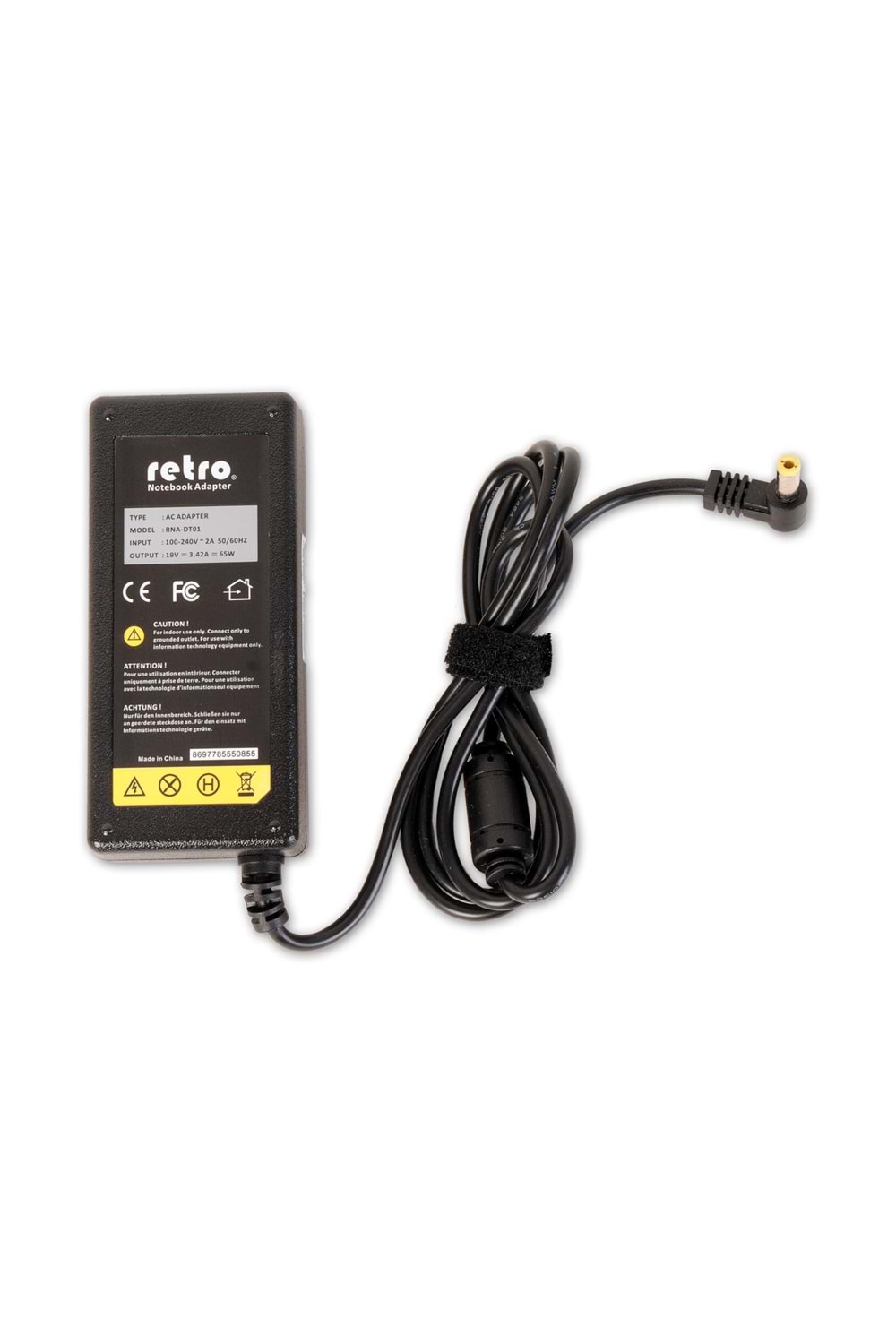 ADAPTOR DCA-A001 19V 3.42A 65W 2.5mm5.5mm