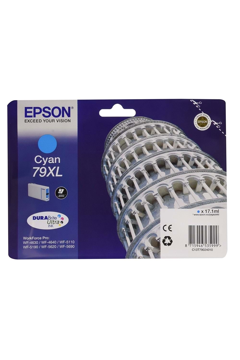 Kartus Epson 79Xl Cyan