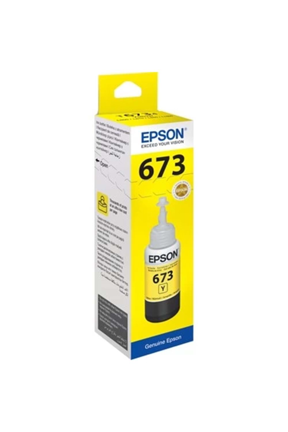 KARTUŞ EPSON T6734 YELLOW
