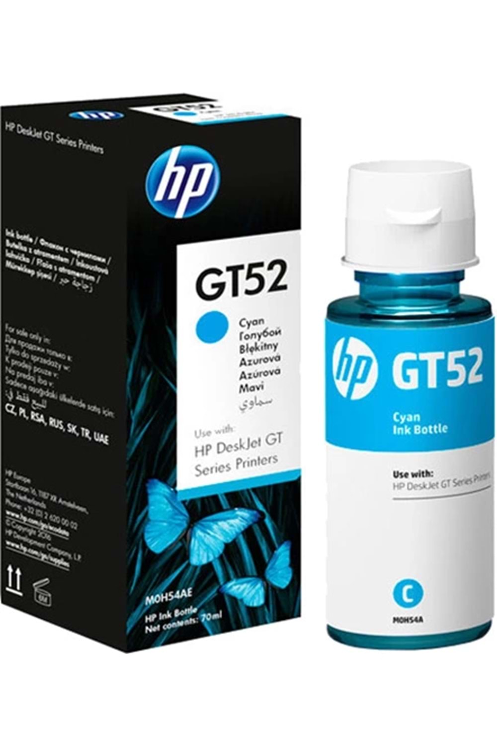 Kartuş HP GT52 Mavi