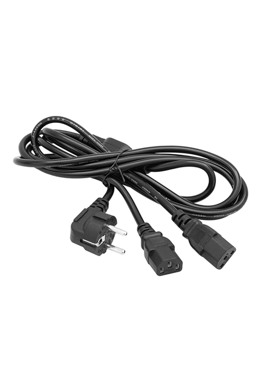 Güç Kablosu 2 Çıkışlı