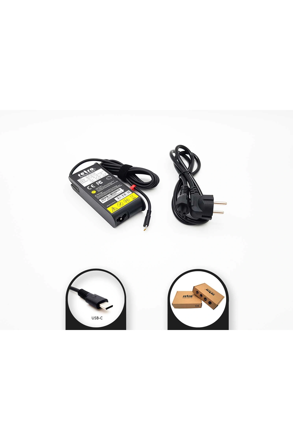 ADAPTOR DCA-HC20 TYPE-C 65W DESKTOP