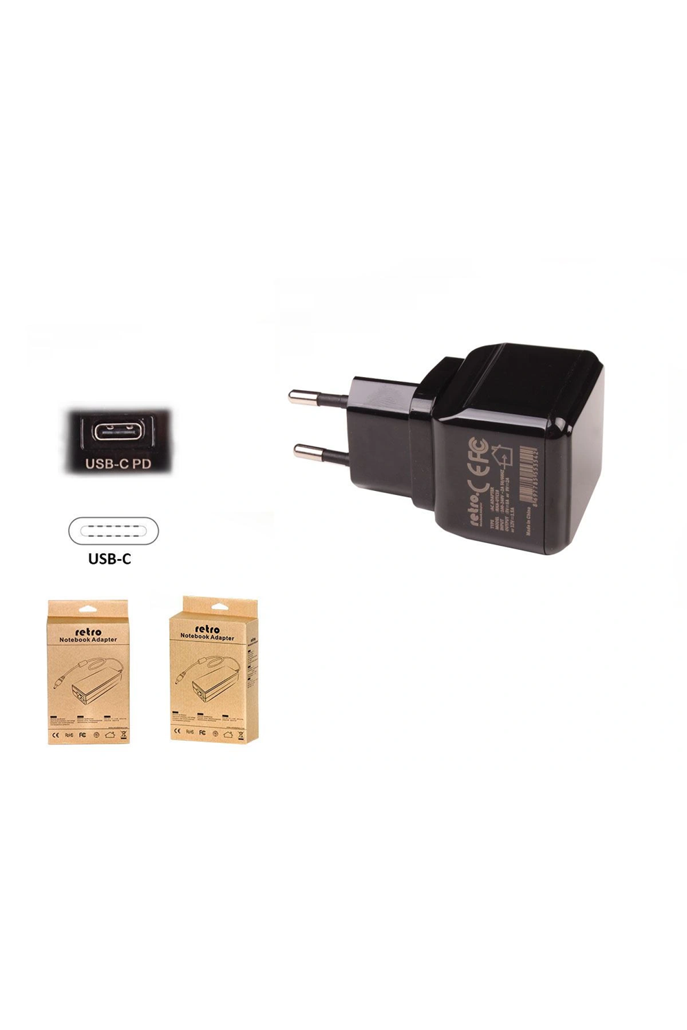 ADAPTOR DCA-UTC18 HP TYPE-C 18W HP