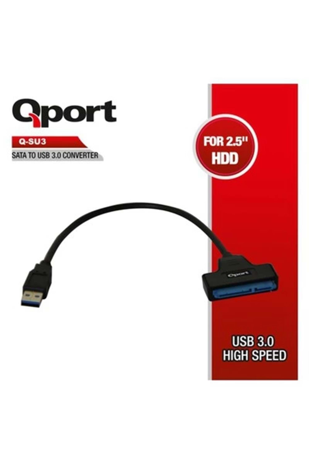 AKSESUAR QPORT Q-SU3 SATA TO USB 3.0 ÇEVİRİCİ