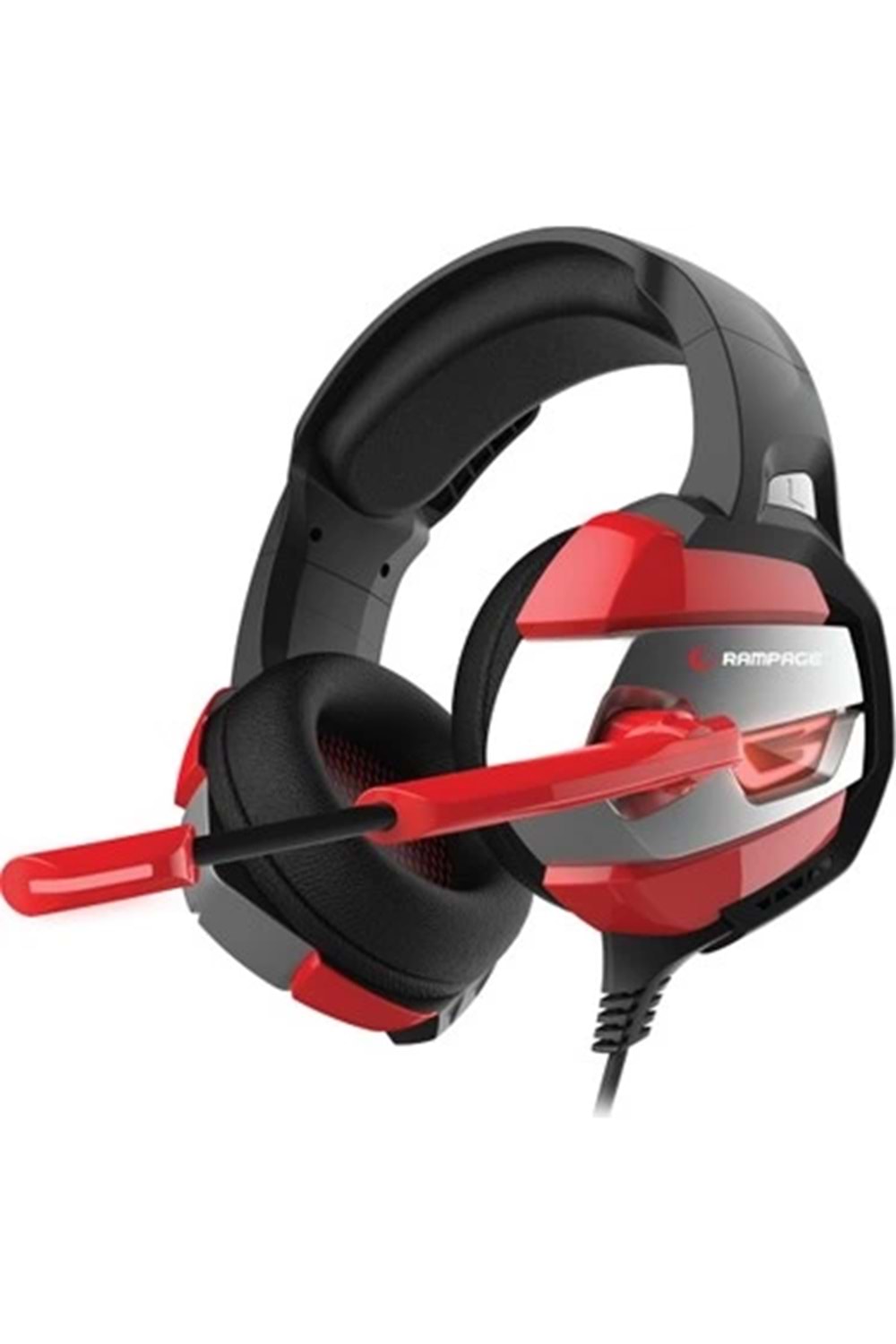 Kulaklık Rampage Rm-K5 Noble Black/Red 7.1 Gamıng