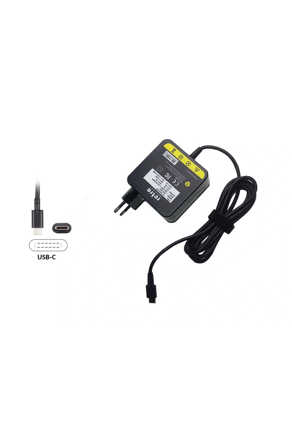 ADAPTOR DCA-IB15 TYPE-C 65W PD: 5V2A 9V2A 12V3A 15V3A 20V2.25A 20V3.25