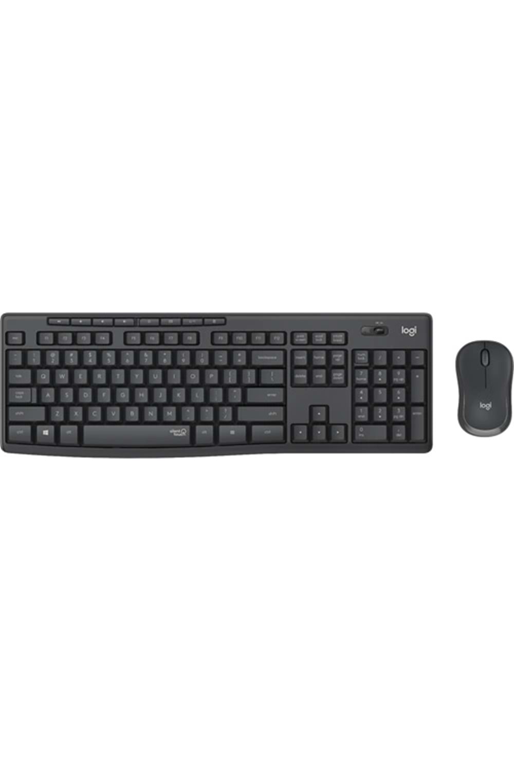 Kablosuz Klavyemouse Logitech Mk295 920-009804 Siyah Tr Layout