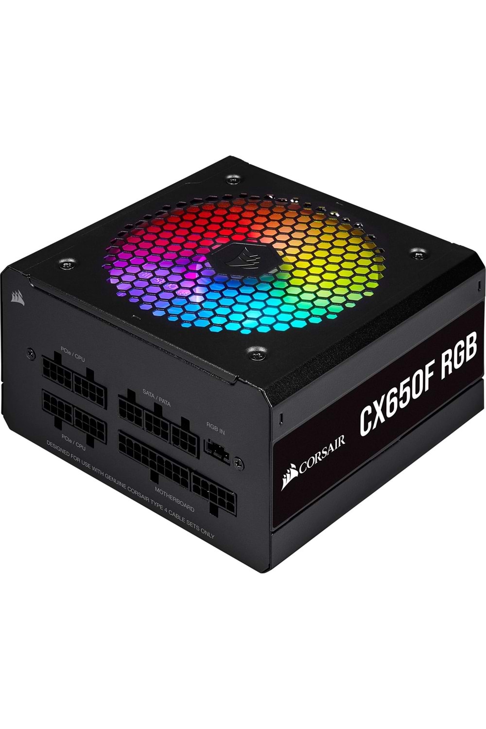 POWER SUPPLY CORSAIR CX650F CP-9020217-EU 80+650W RGB PSU