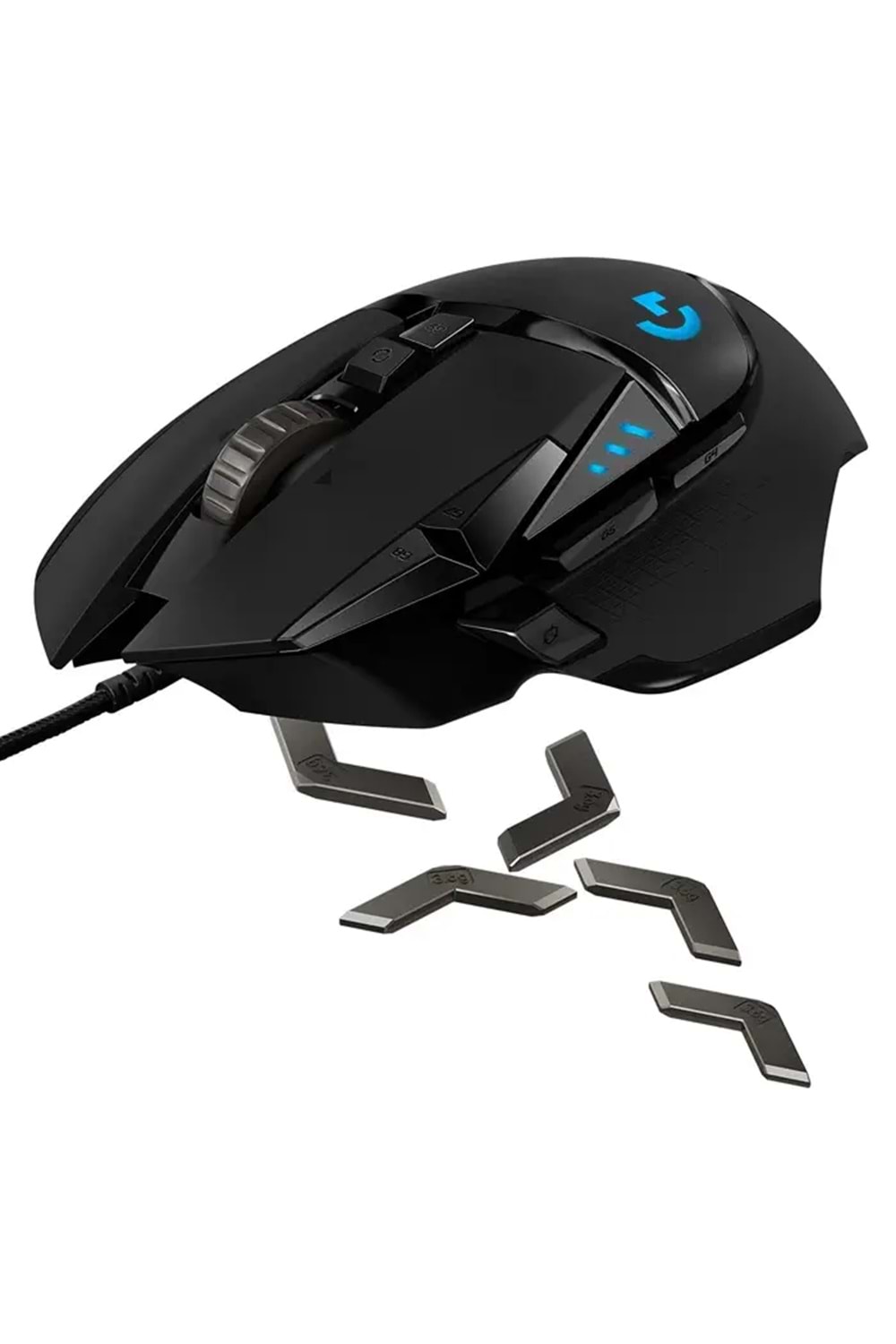 Mouse Logitech G G502 Hero LightSync 25600Dpi Kablolu 910-005471 Siyah
