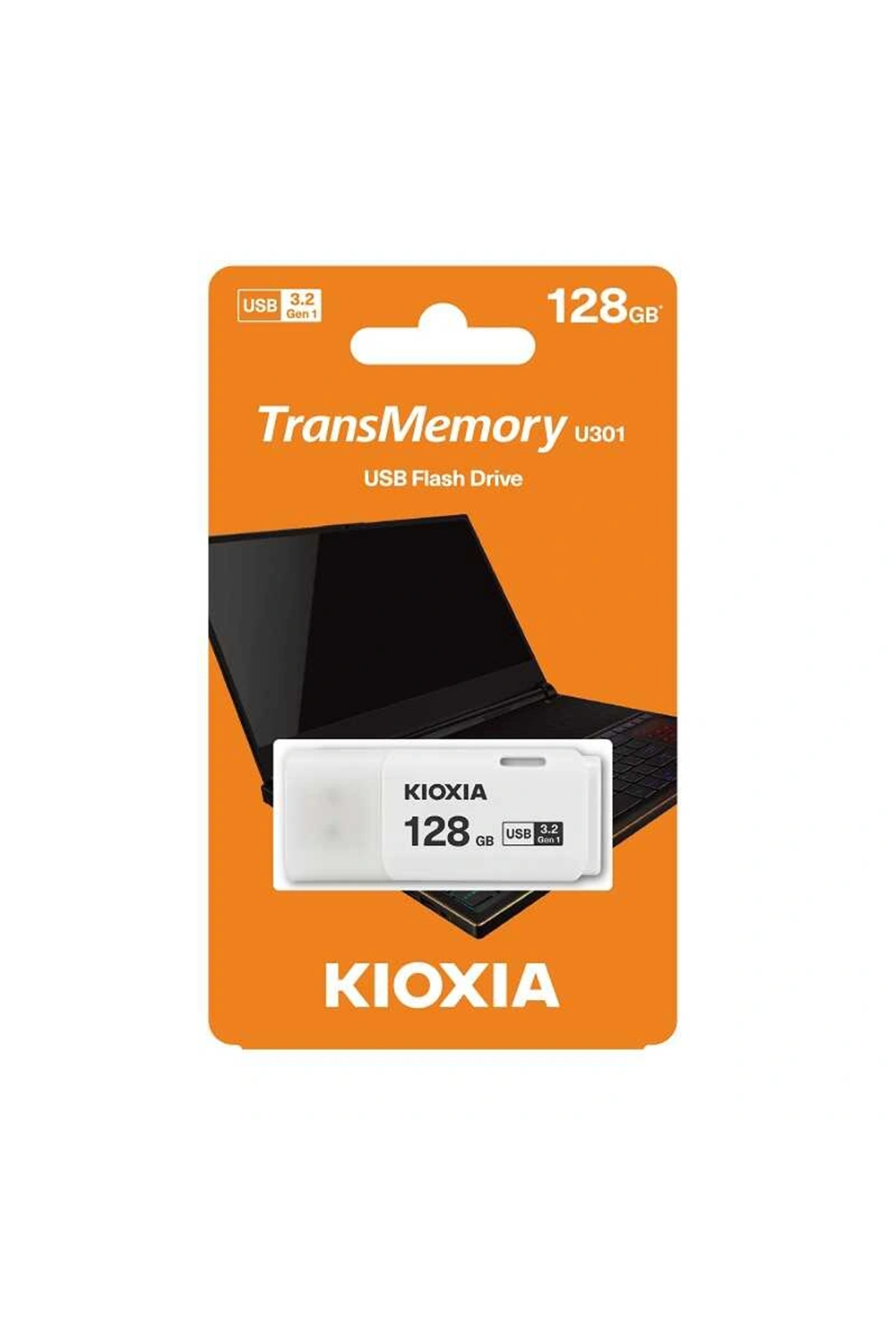 Usb Bellek Kioxia U301 128Gb Usb3.2 Gen 1Lu301W128Gg4 Beyaz