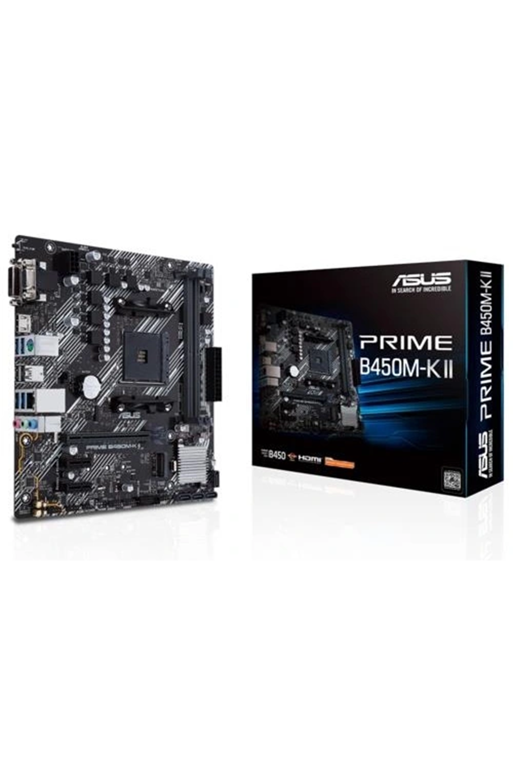 Anakart Asus Prime B450M-K II Ddr4 Am4