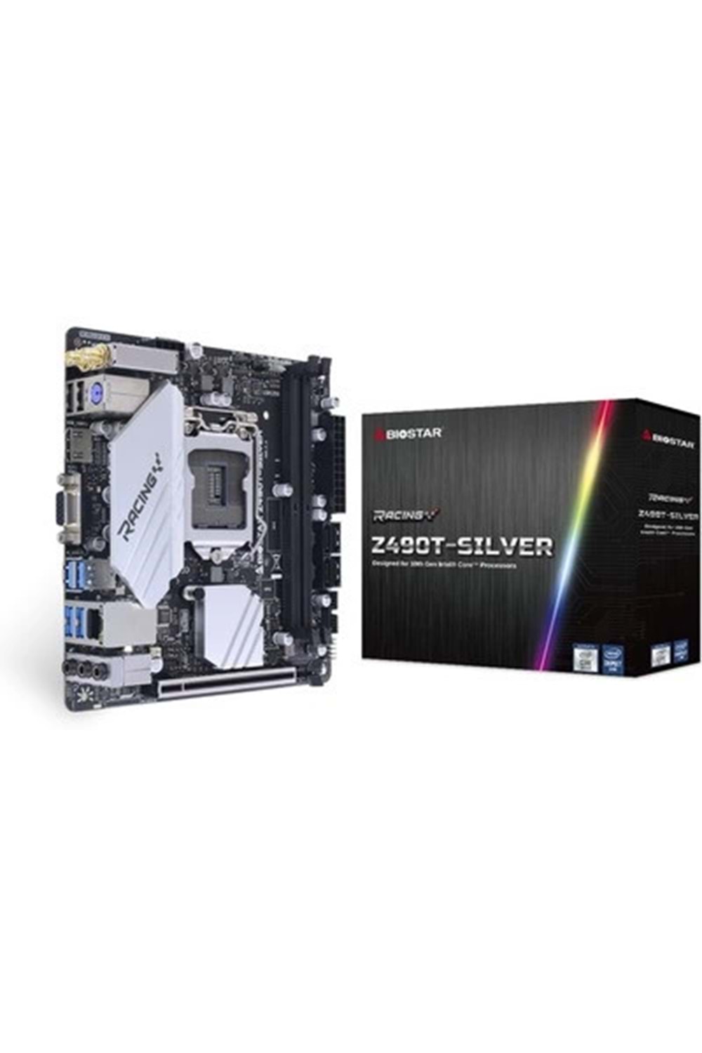 Anakart Bıostar Z490T-Sılver Ddr4 4400 Lga1200P