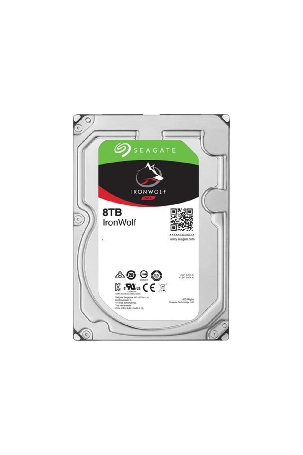 Hdd Seagate 3.5 8Tb St8000Vn004 Ironwolf 256Mb 7200Rpm