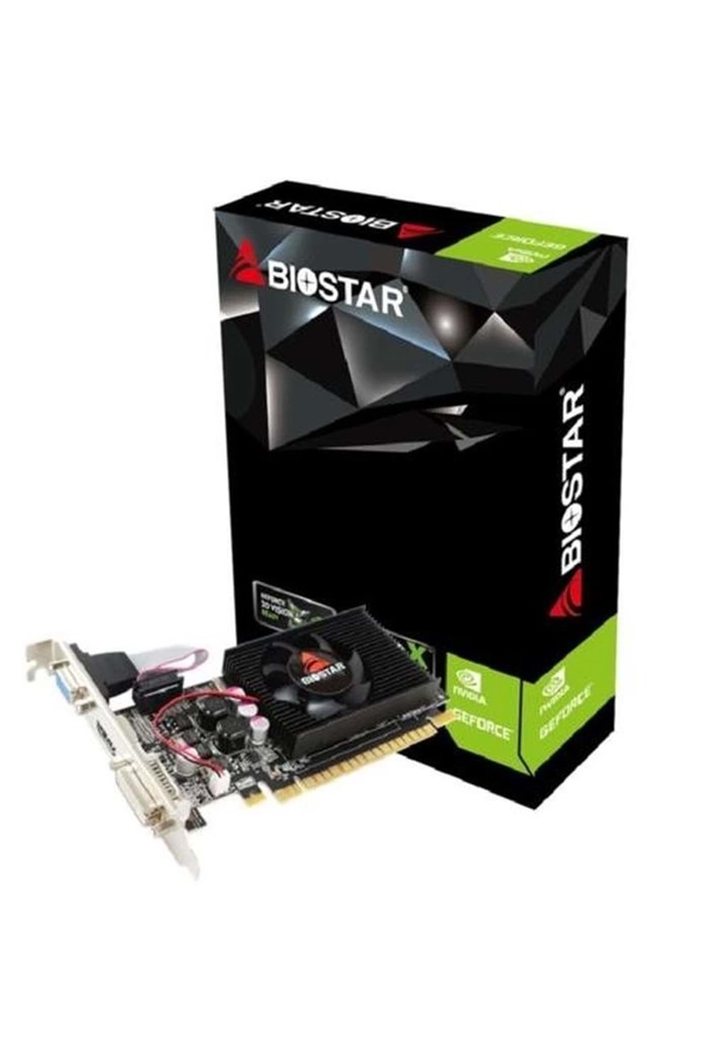 Ekran Kartı Bıostar Gt210-1Gb D3 1Gb Ddr3 64Bit