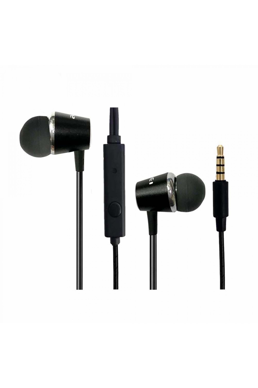 Kulaklık Awei Pc-2 Mini Stereo Mikrofonlu Siyah