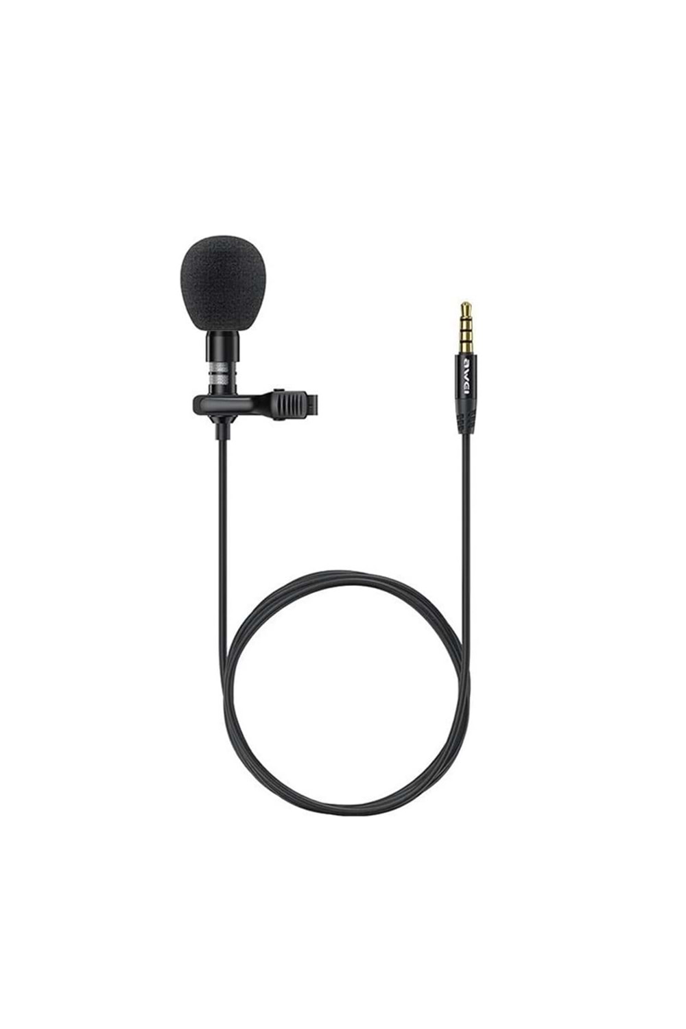 Mikrofon Awei Mk1 Yaka Mikrofonu 3Mt