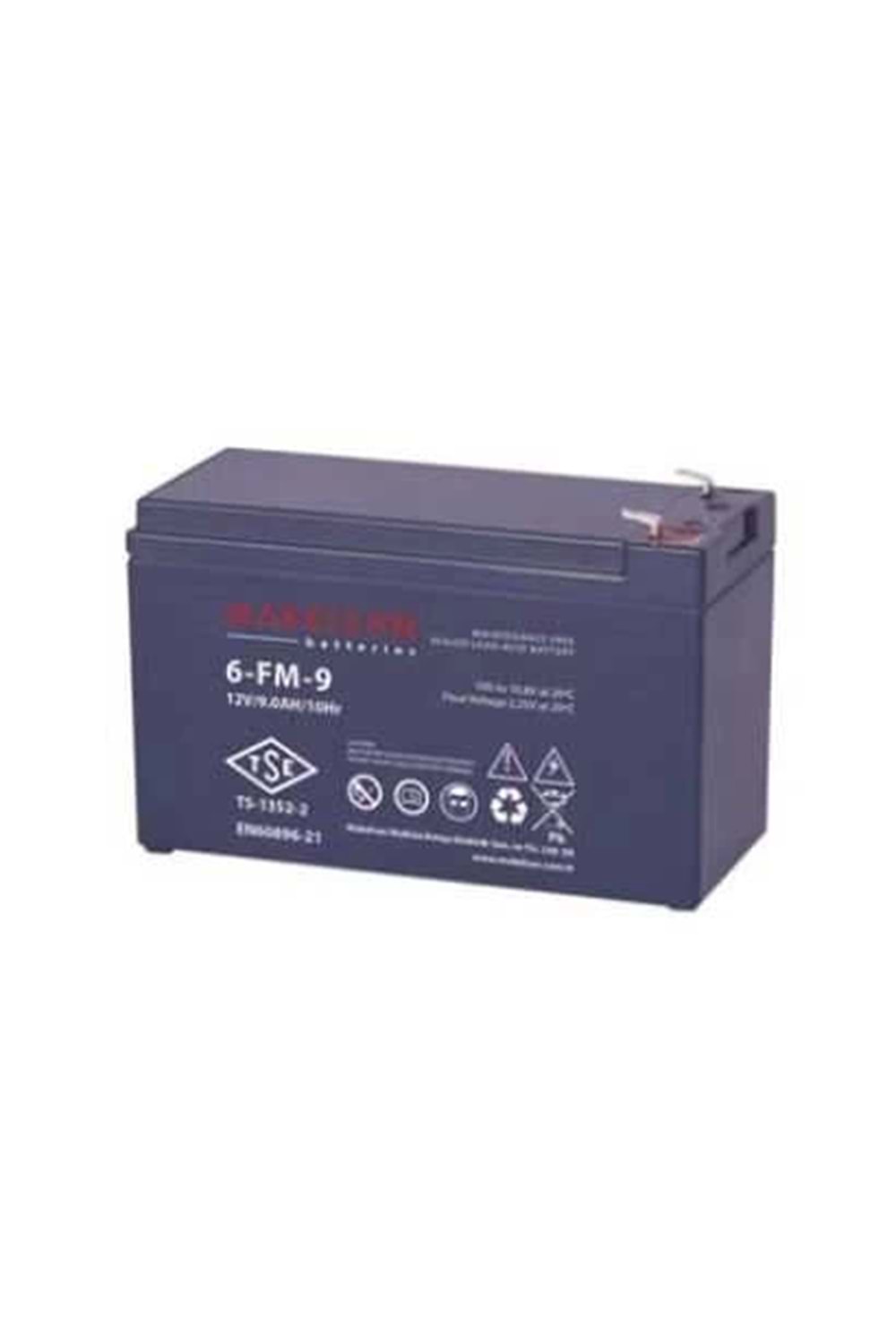 Akü Makelsan 12V 9Ah