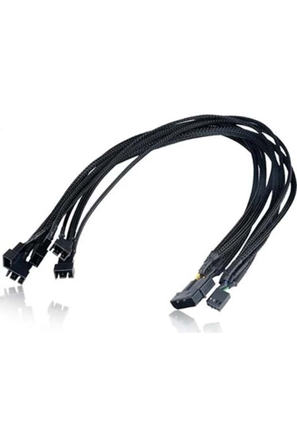 Kablo 5 Pın Fan Power Splıtter To 4 X 3 Pın + 1 X 4Pın Power Pın