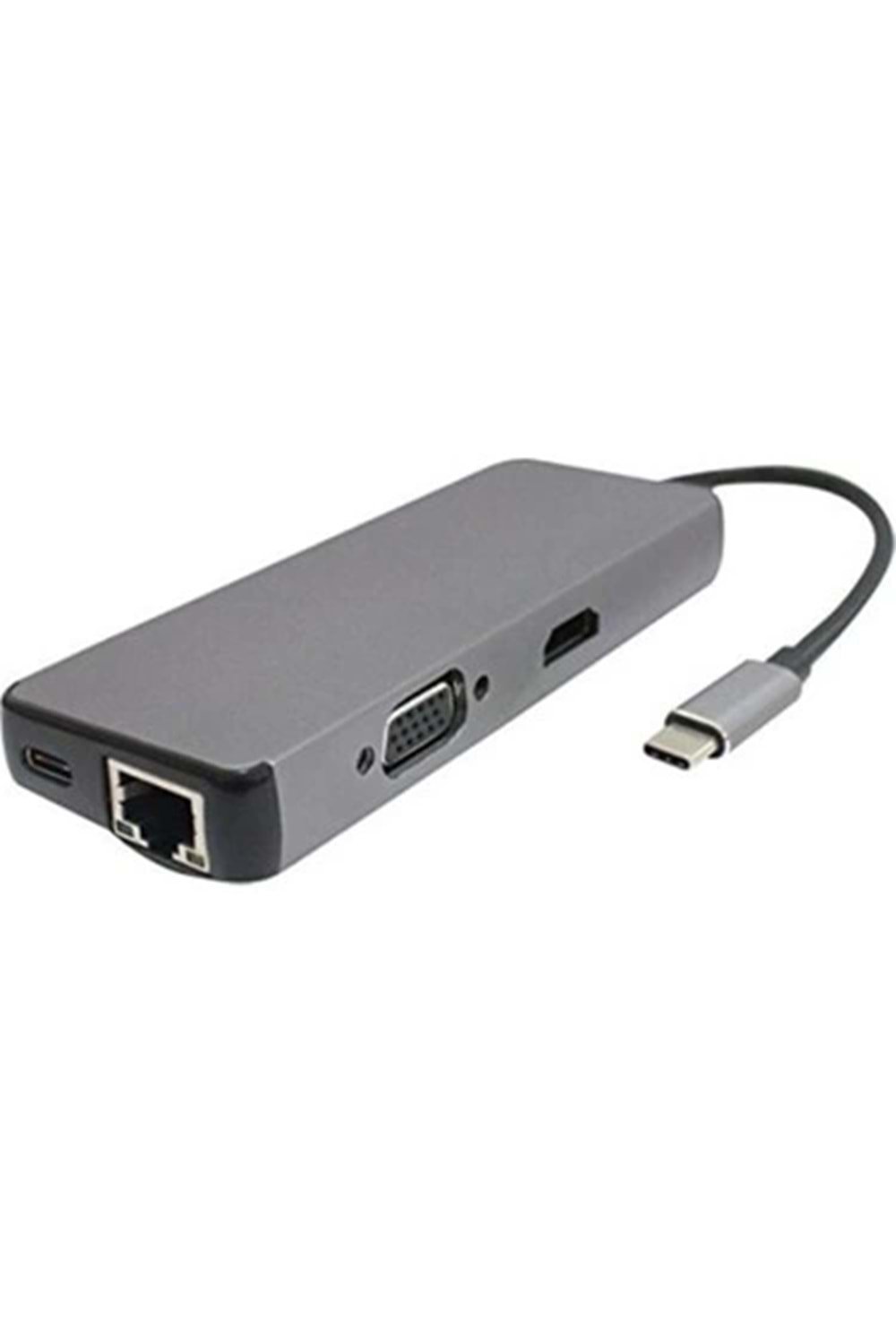 AKSESUAR DAYTONA FIX FC09 TYPE-C TO HDMI 8IN 1