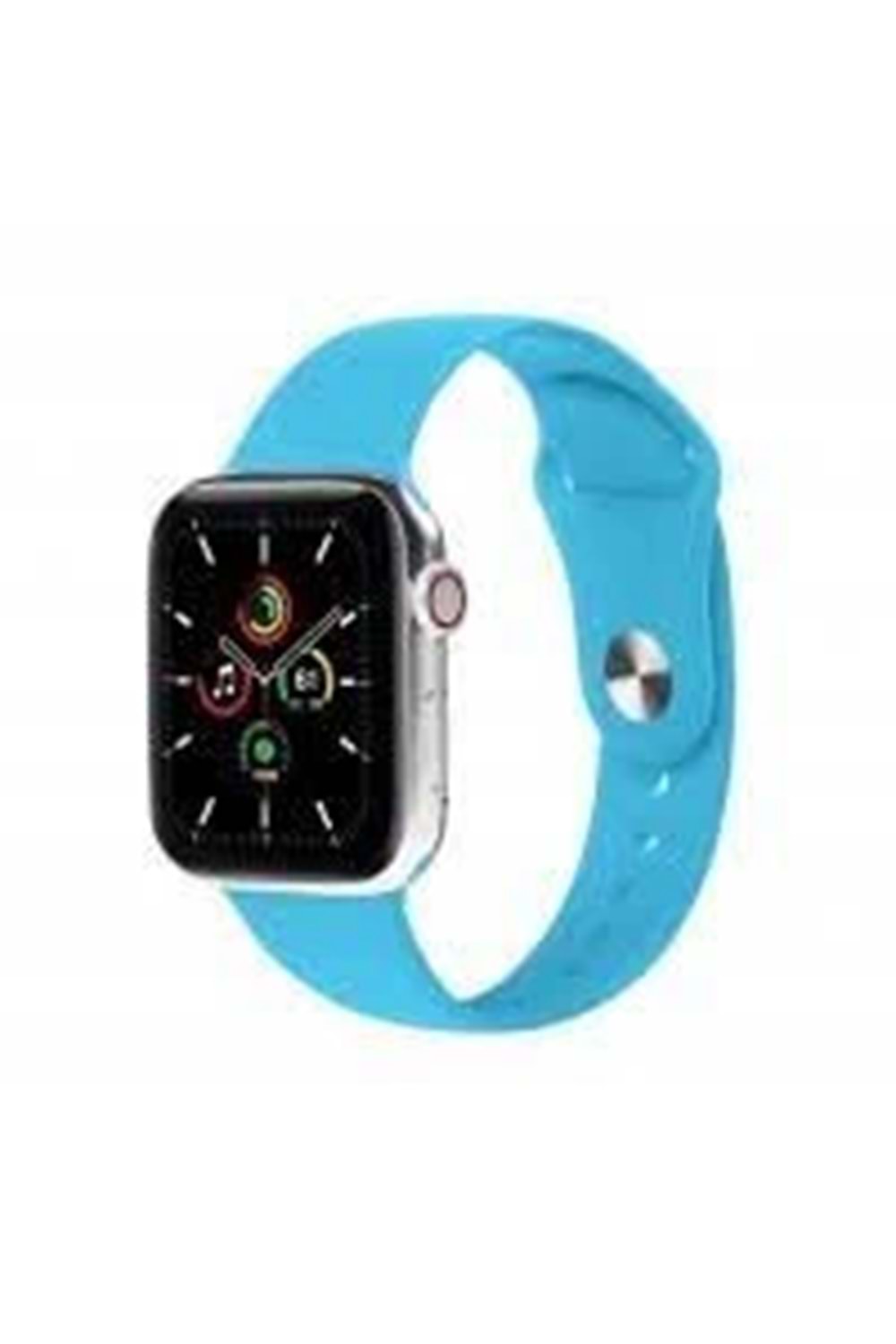 Kordon Zr-Slkn-67 Apple Watch 38/40/41Mm Mavi Sılıkon