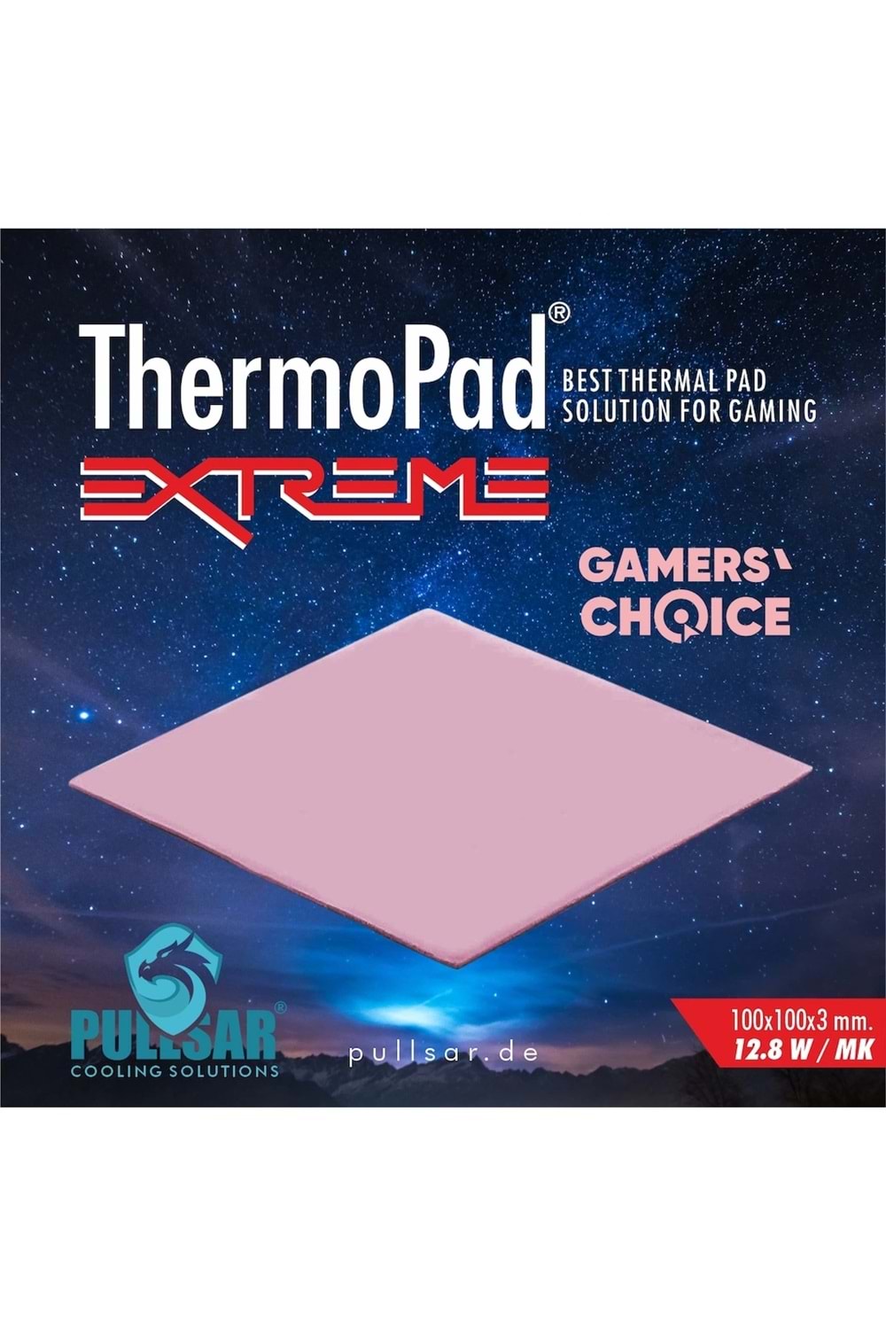 Aksesuar Thermal Pad Thermopad Extreme 12.8W/Mk 3.0Mm - 100X100Mm