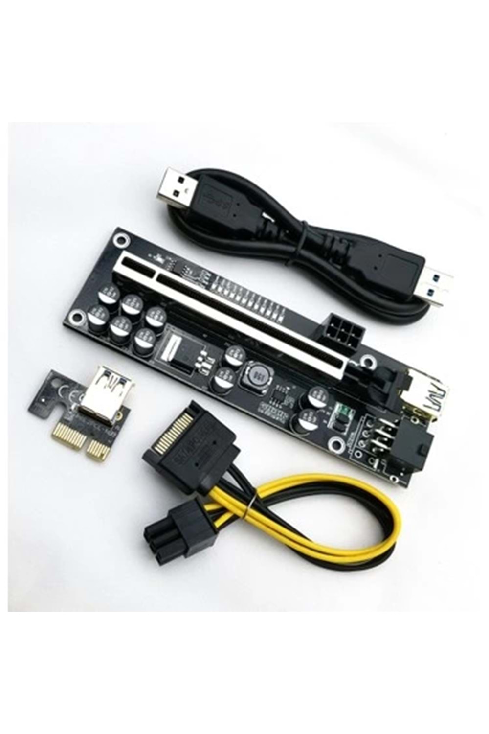 Aksesuar Rıser Kart Pcı-E 1X To 16X 6 Pin Ver011 Pro