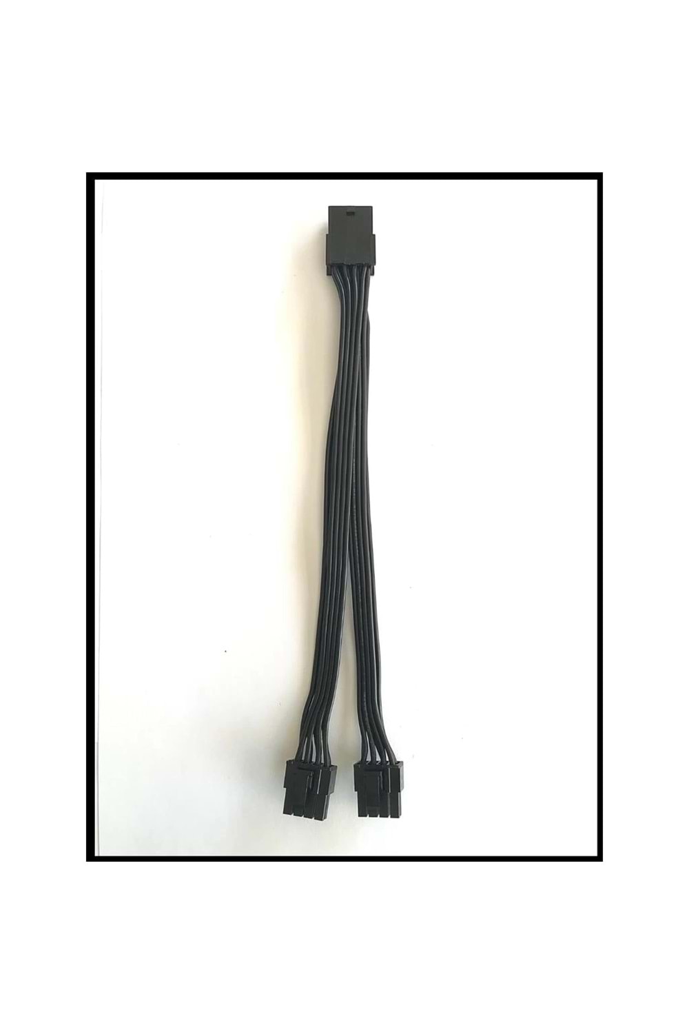 Kablo 8 Pın Pcıe To 2 X Pcıe 8 (6+2) Pın Dönüştürücü Sıyah 40Cm