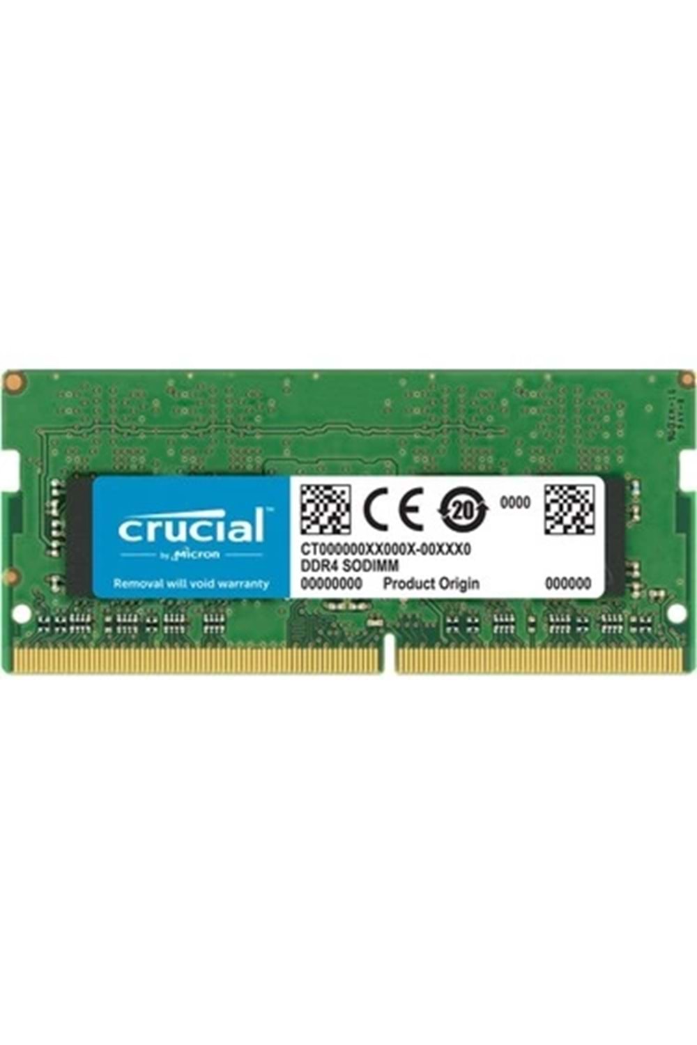 Bellek Crucial 32Gb 3200Mhz Ddr4 Ct32G4Sfd832A Notebook