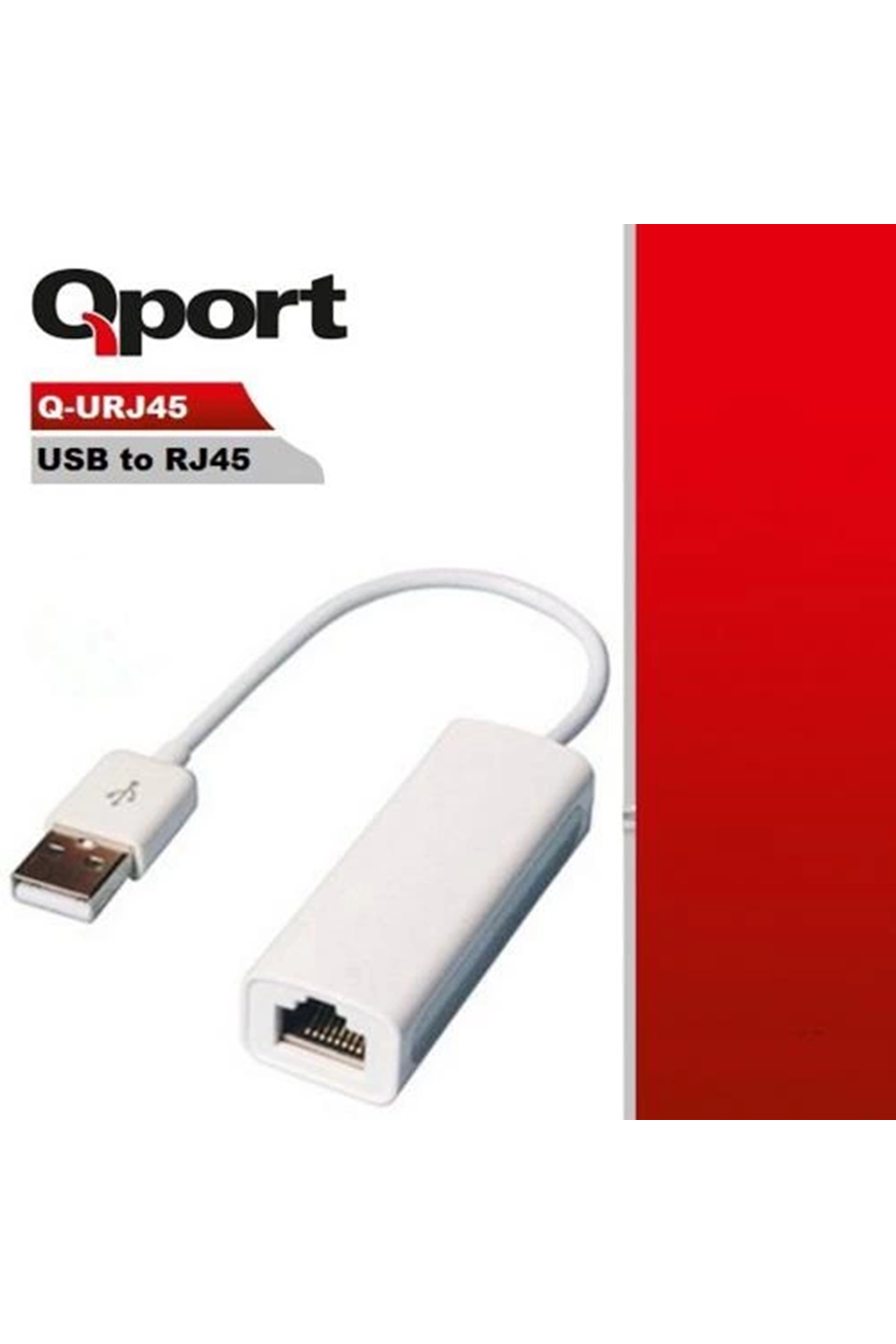 Aksesuar Qport Q-Urj45 Usb To Rj45 Cevirici