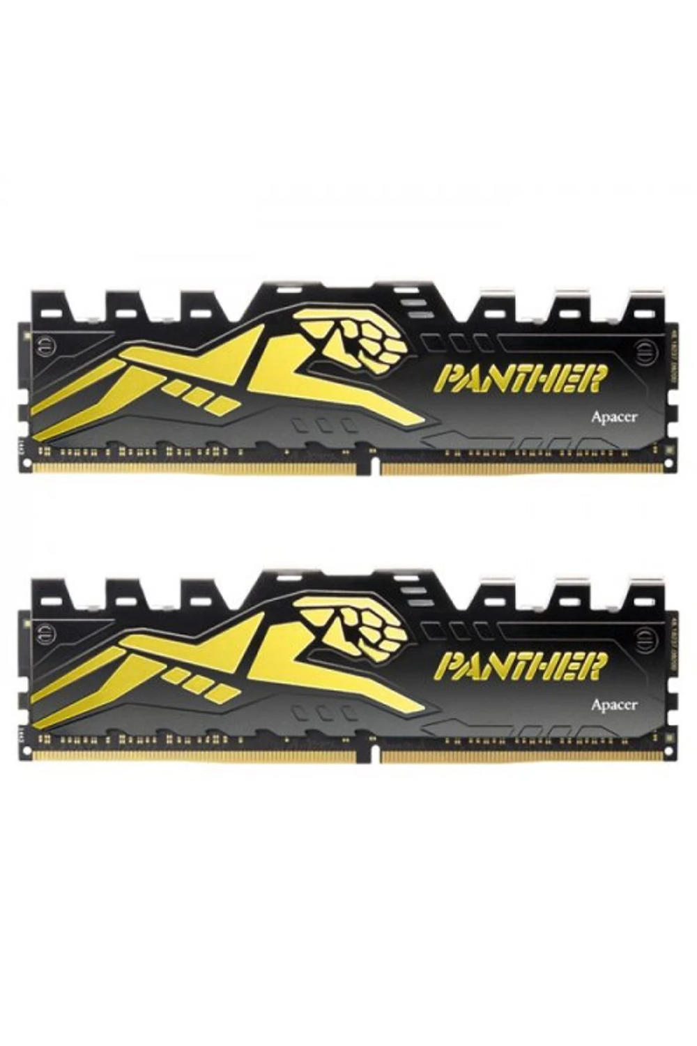 Bellek Apacer Panther Black-Gold 16Gb (2X8Gb) 3200Mhz Cl16 Ddr4