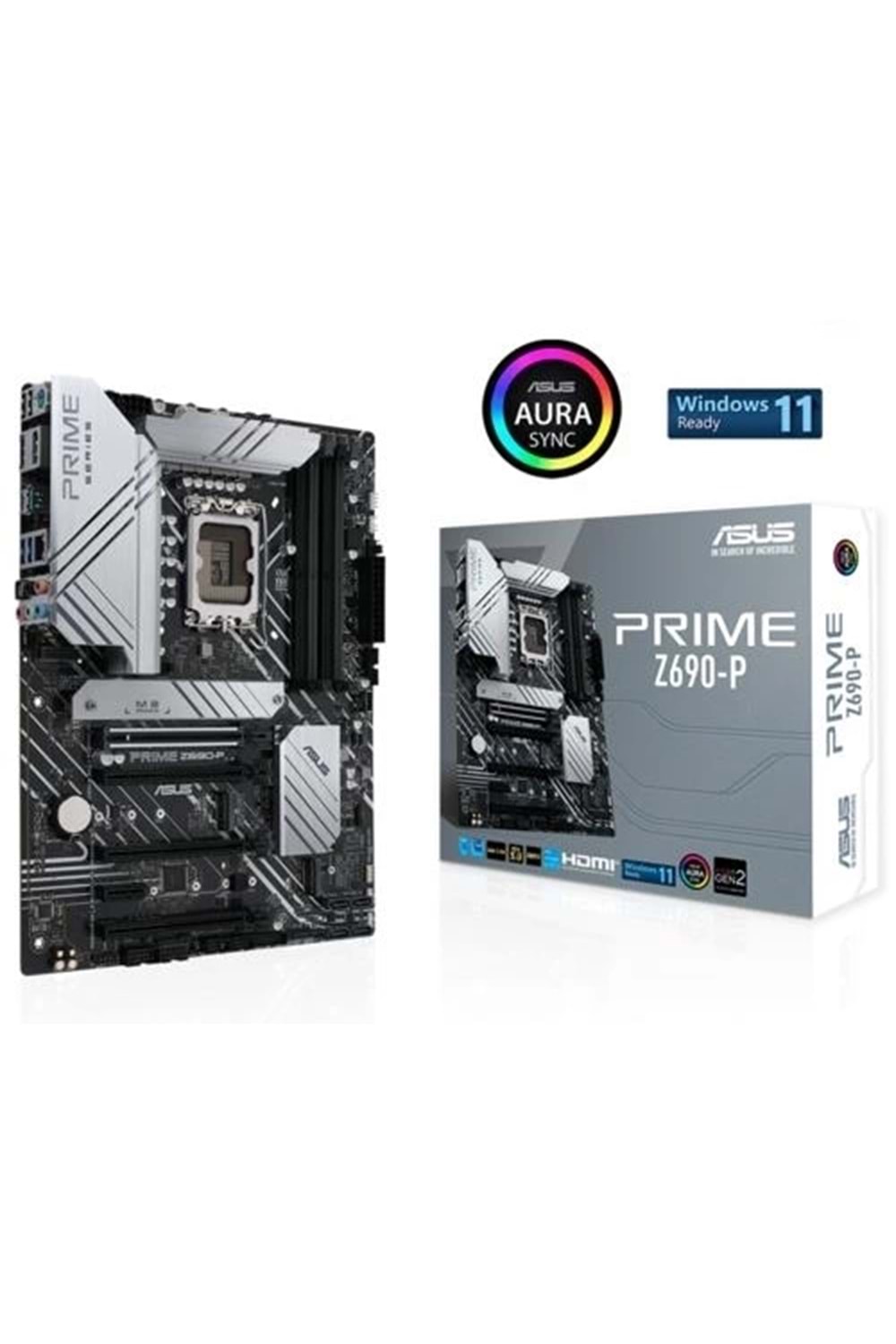Anakart Asus Prıme Z690-P Ddr4 S+V+Gl 1700P
