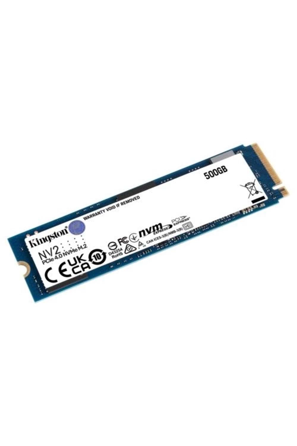 SSD KINGSTON NV2 500GB PCI 4.0 NVMe SNV2S/500G 3500 - 2100 MB/s