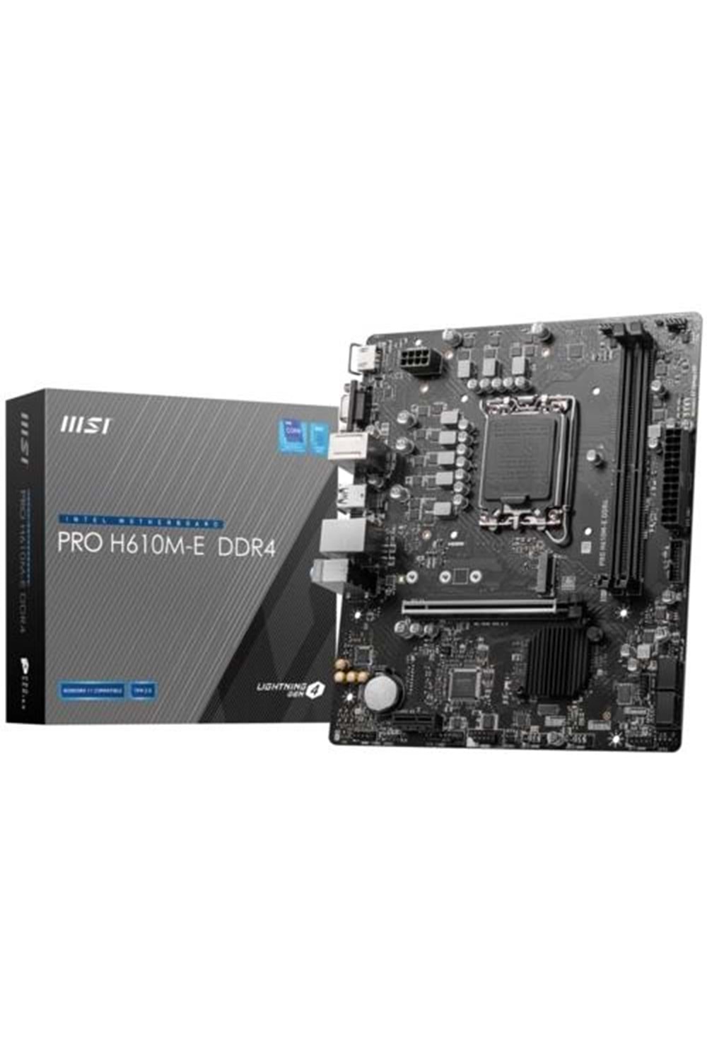 Anakart Msi Pro H610M-E Ddr4 1700P