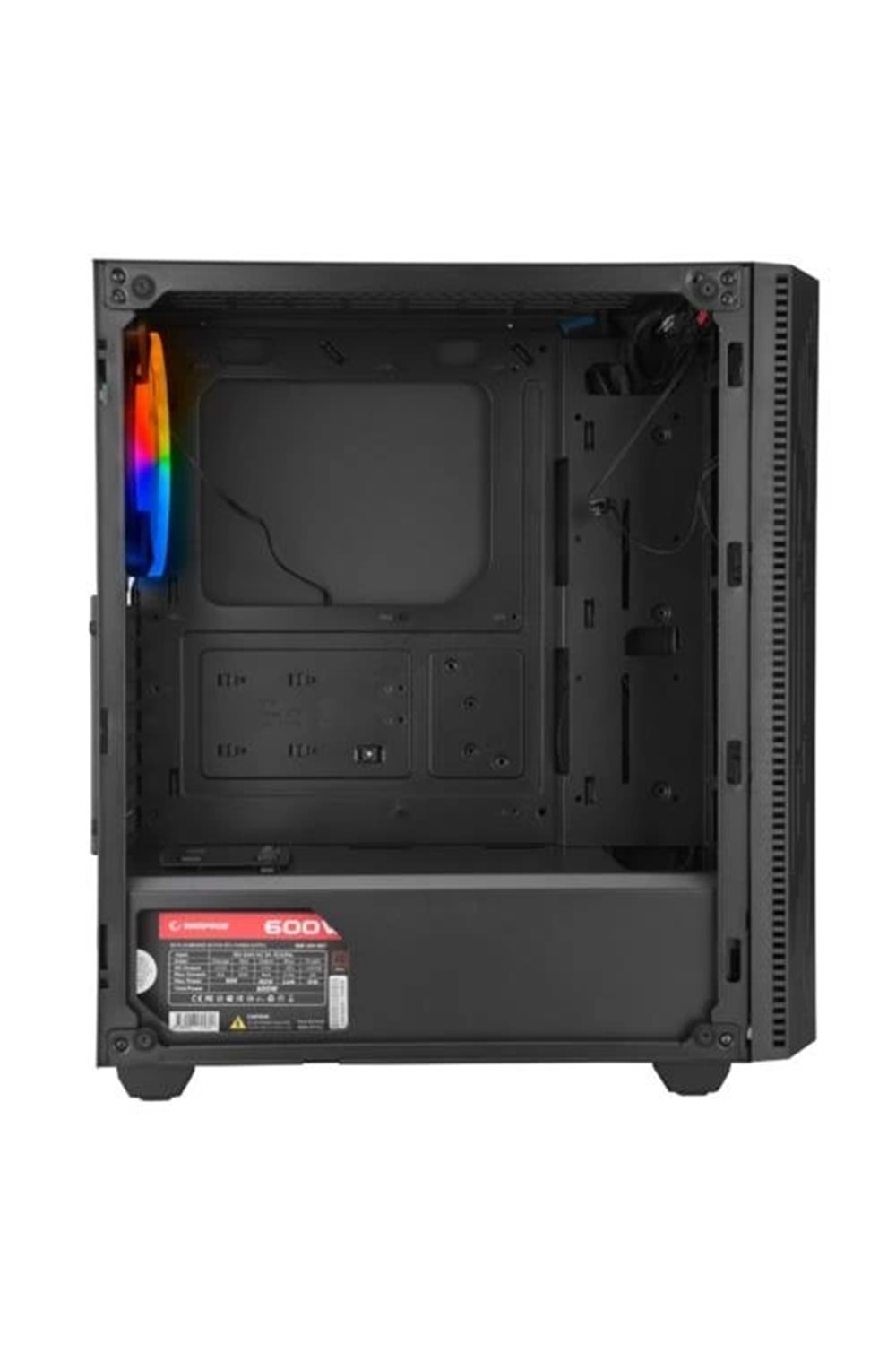 Kasa Rampage Grand 600W 80+ Bronze Temperlı Cam