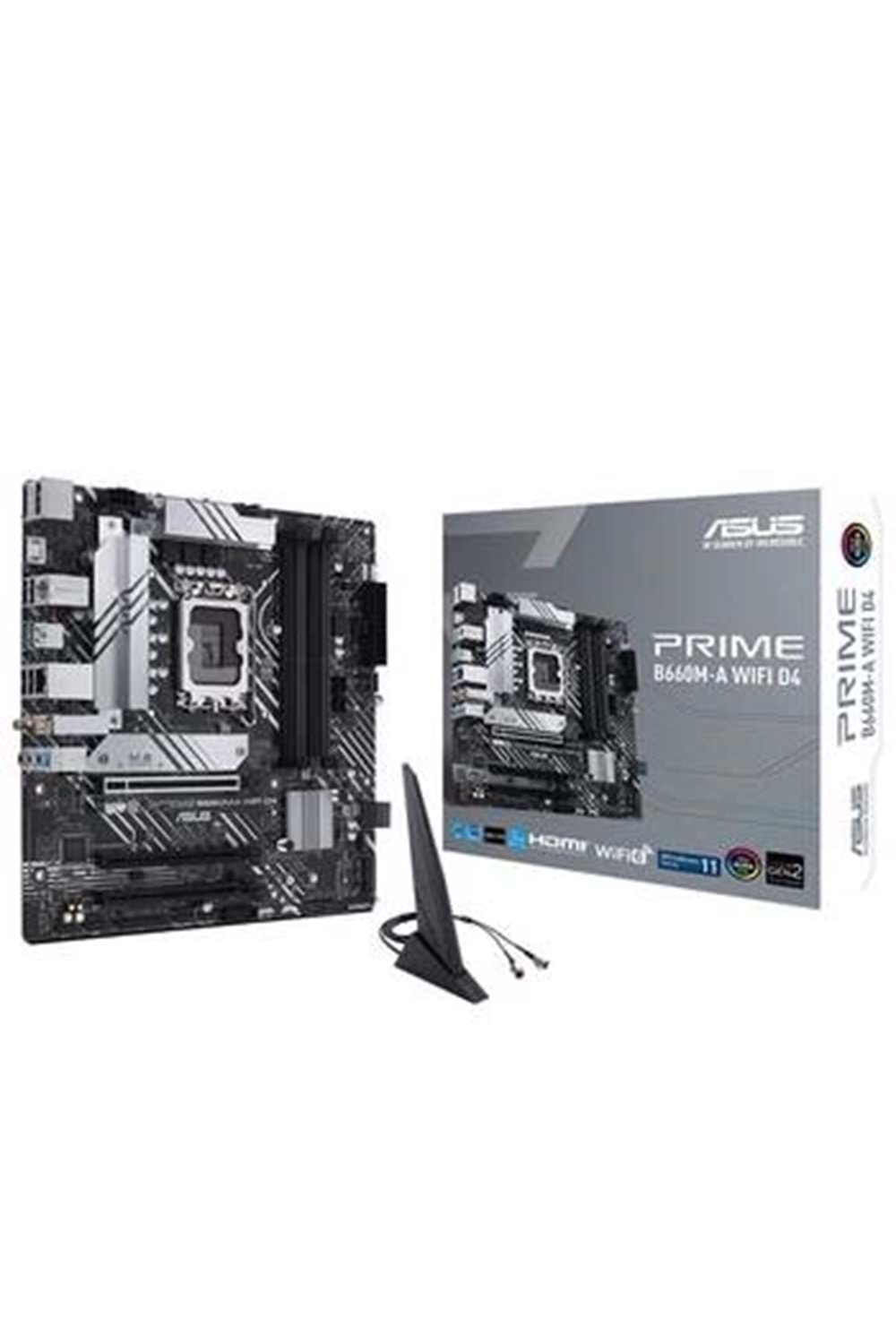 Anakart Asus Prıme B660M-A Wıfı D4 Ddr4 5333Mhz 1700P