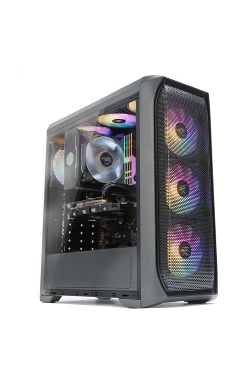 Kasa Zalman N5Mf 4Rgb Fan Atx Kasa Sıyah 600W