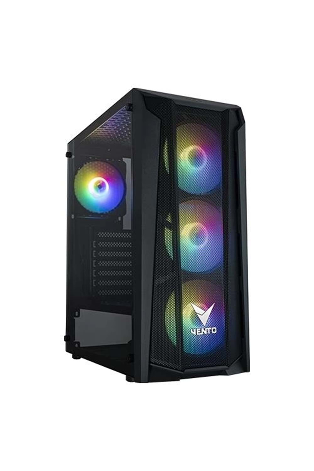 Kasa Vento Vg15Fe Rgb Oyuncu Mid Tower Kasa Atx Kasa