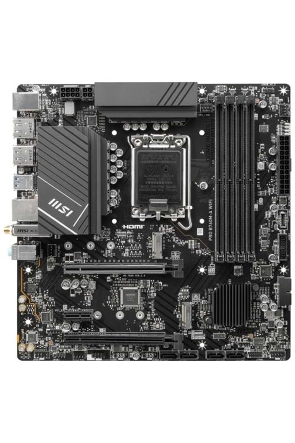 Anakart Msı Pro B760M-A Wıfı Ddr4 S+V+Gl 1700P