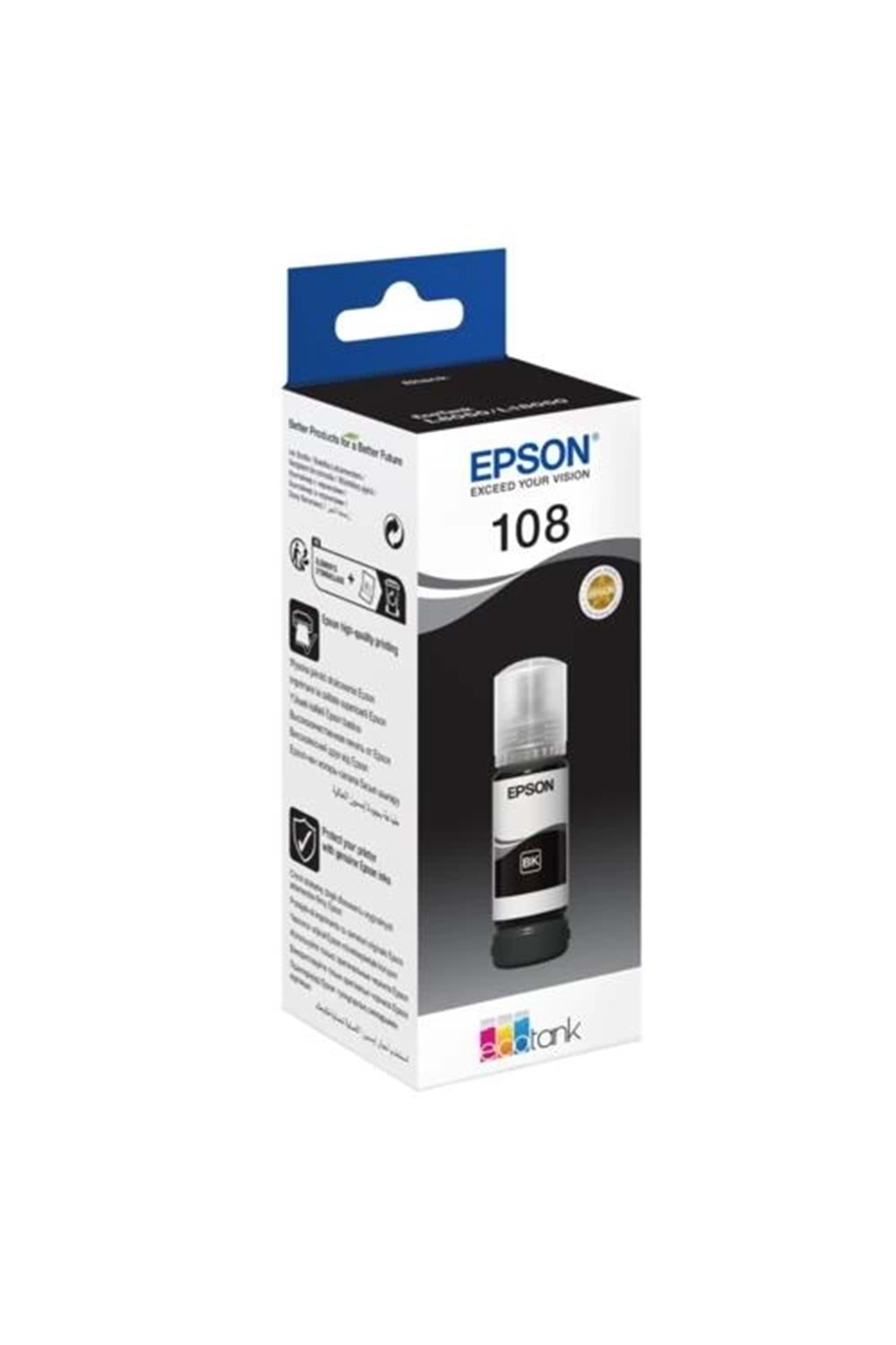 KARTUŞ EPSON C13T09C14A 108 SİYAH