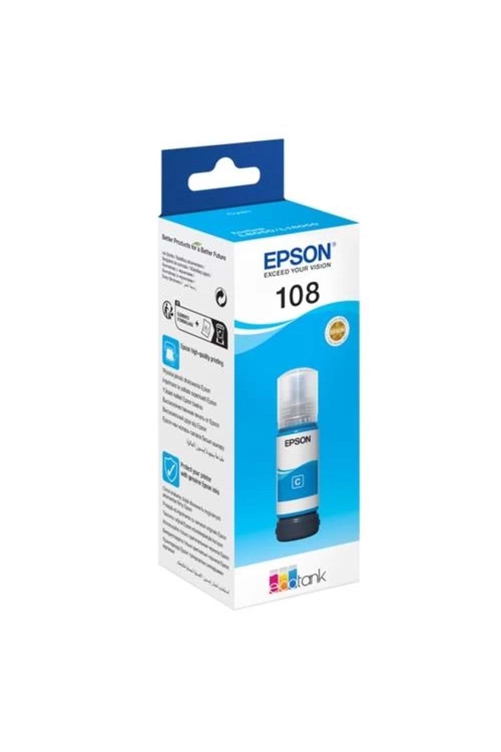 KARTUŞ EPSON C13T09C24A 108 CYAN