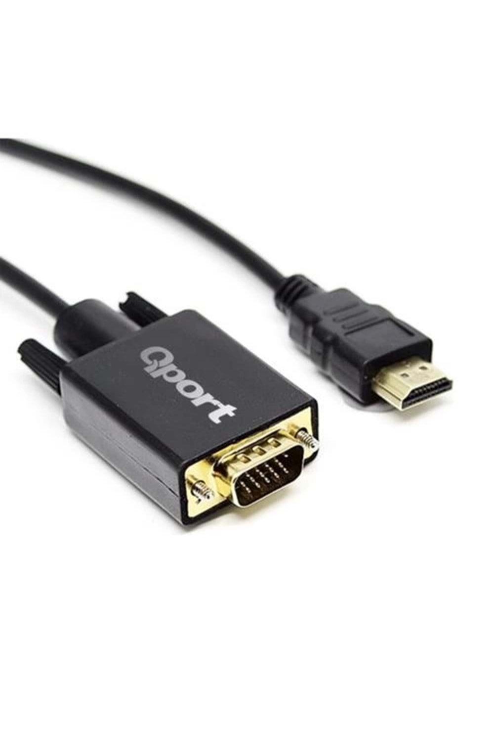 Aksesuar Qport Q-Hvg18 Hdmi To Vga 1.8Mt
