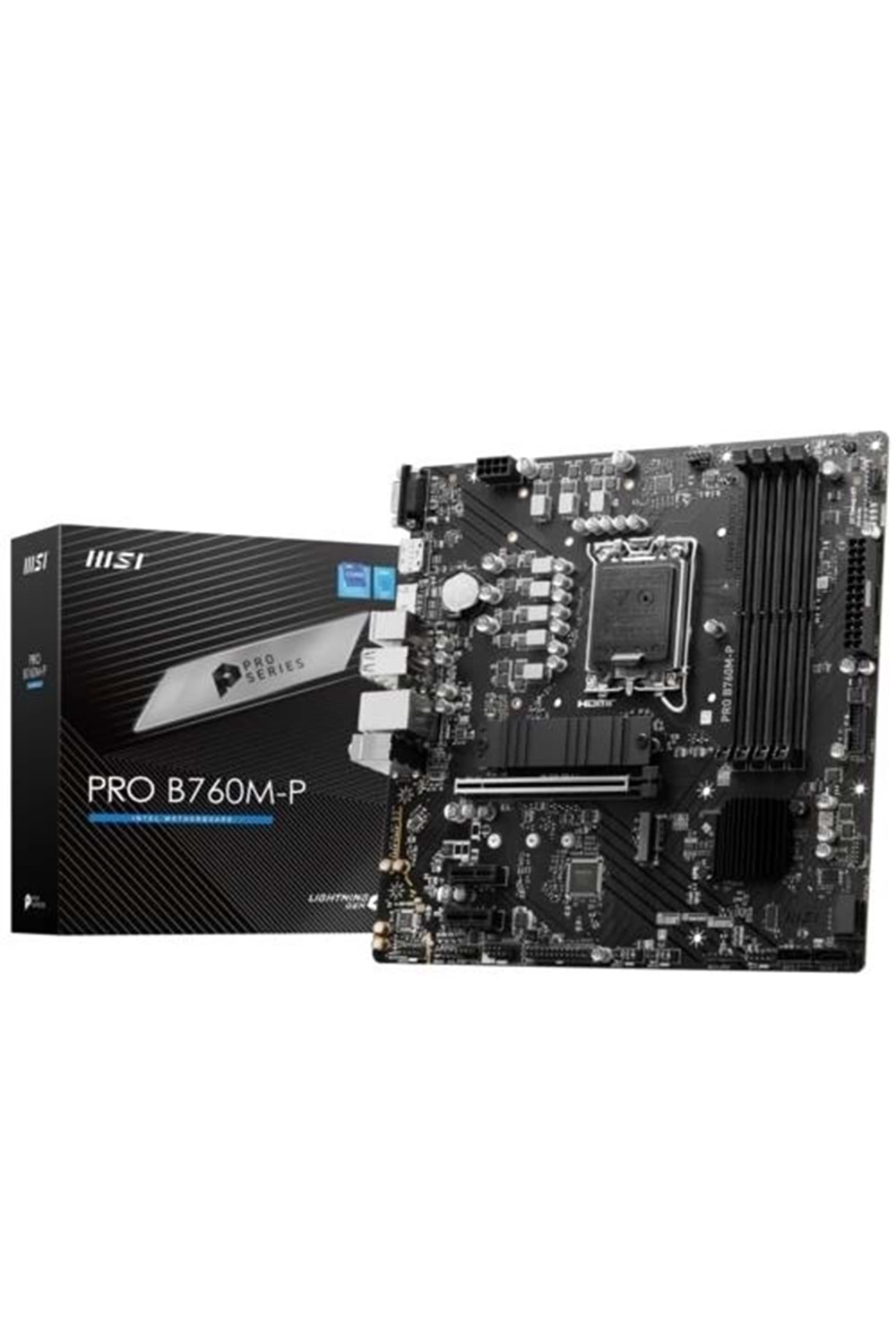 Anakart Msi Pro B760M-P Ddr5 S+V+Gl 1700P