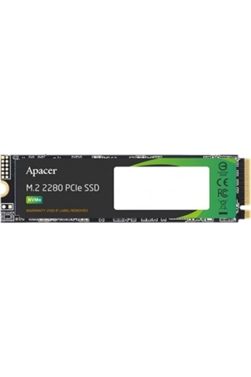 SSD APACER AS2280P4 1TB 3000/2000MB/s NVMe PCIe Gen 3x4 M.2