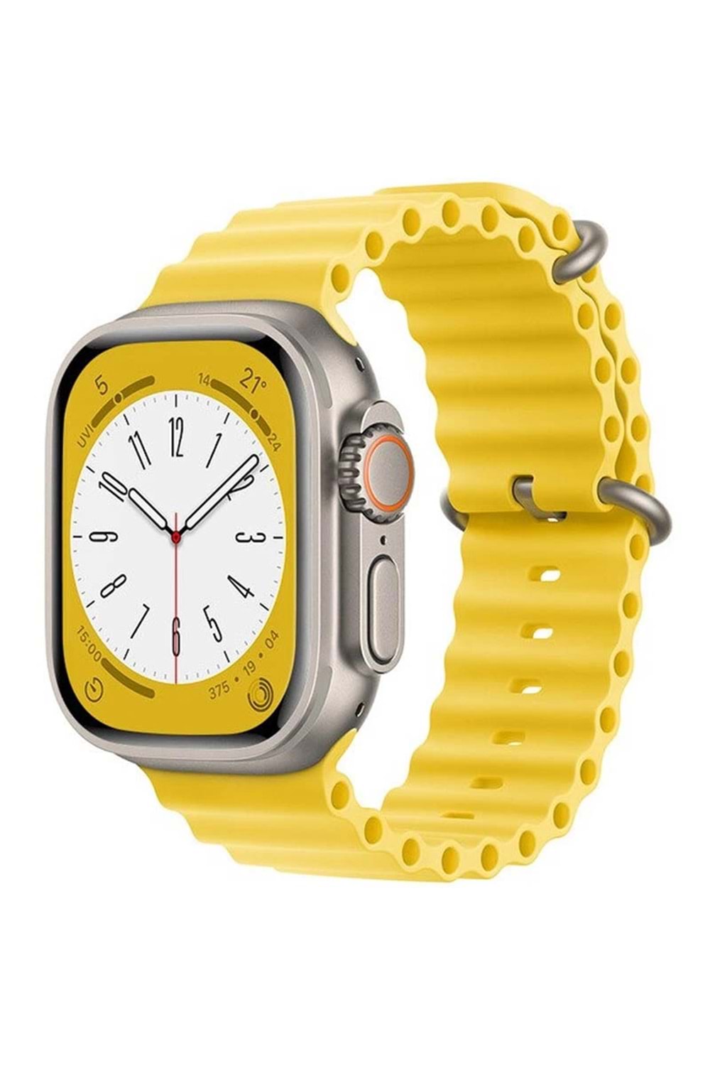 Hoco Watchband For İwatch 42/44/45/49Mm Wa12 Yellow