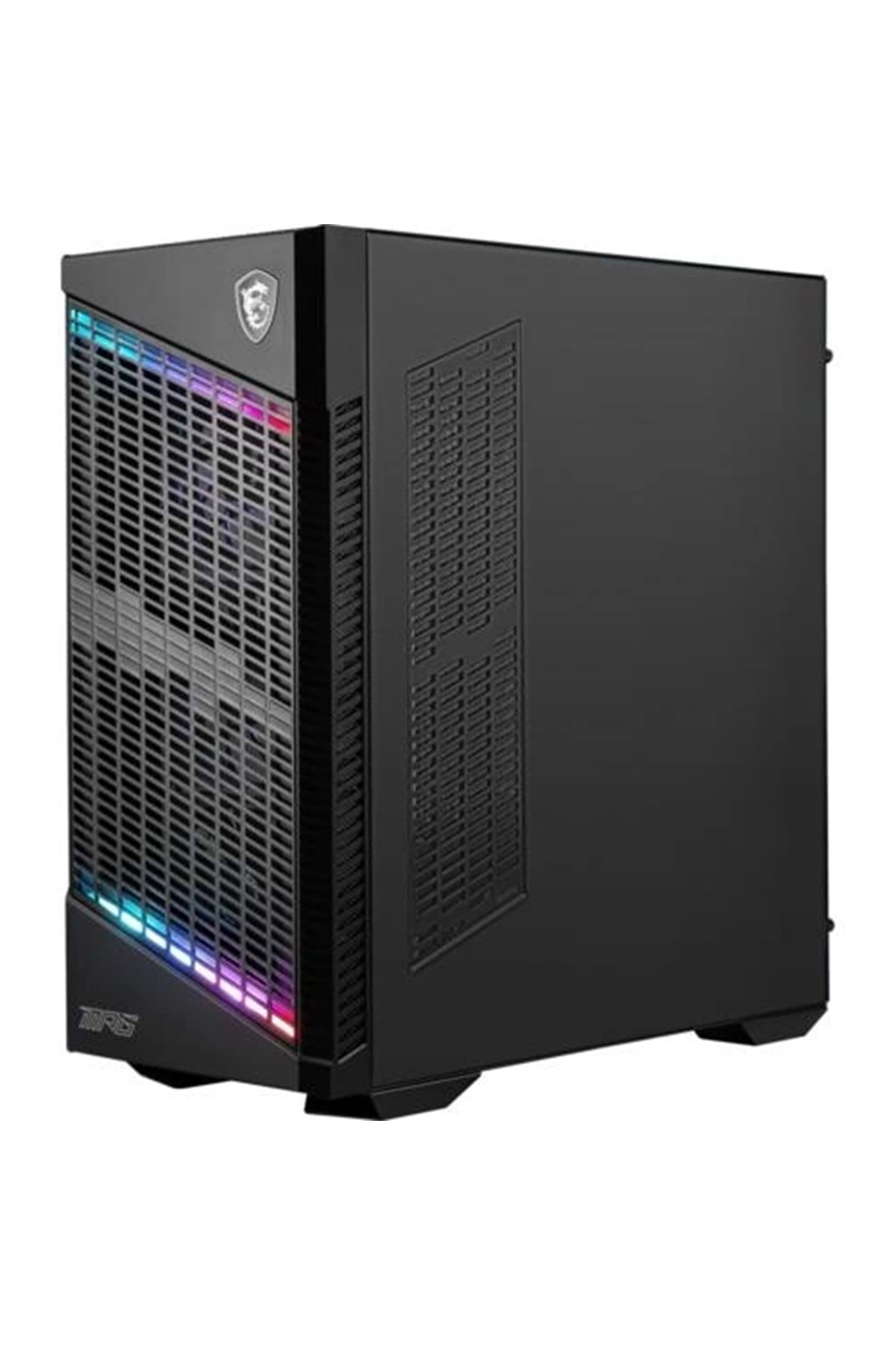 Kasa Msı Mpg Velox 100P Aırflow Temperli Cam Argb Fan Siyah