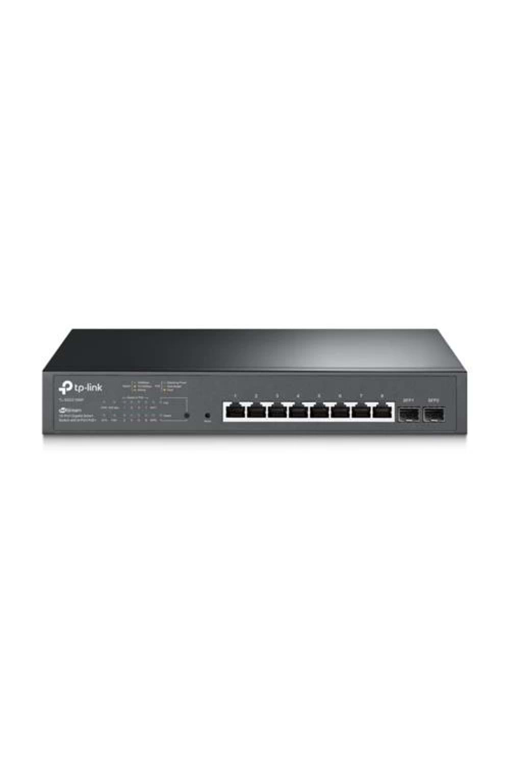 Tp-Lınk Omada Project Tl-Sg2210Mp 8Port Gigabit Poe+2Xsfp 100W